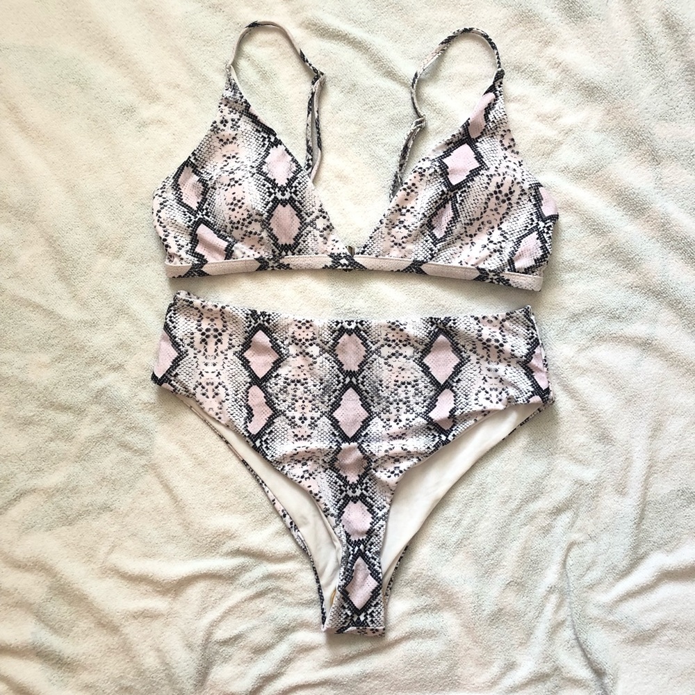 Zahara Swim - Viper high waisted suit